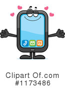 Smart Phone Clipart #1173486 by Cory Thoman