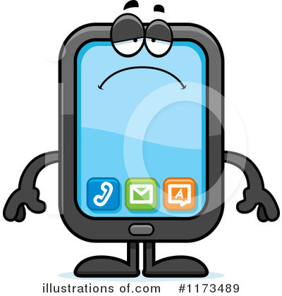 Cell Phone Clipart #1173489 by Cory Thoman