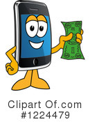 Smart Phone Clipart #1224479 by Mascot Junction