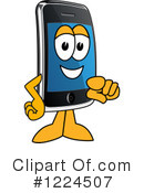 Smart Phone Clipart #1224507 by Mascot Junction