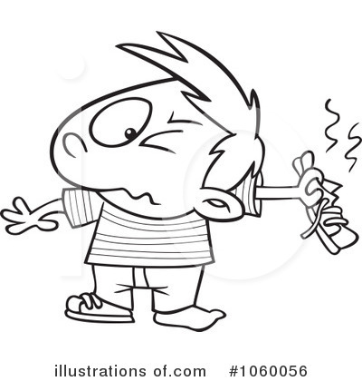 Royalty-Free (RF) Smelly Clipart Illustration by toonaday - Stock Sample #1060056