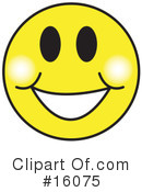 Smiley Face Clipart #16075 by Andy Nortnik