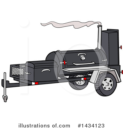 Royalty-Free (RF) Smoker Clipart Illustration by LaffToon - Stock Sample #1434123