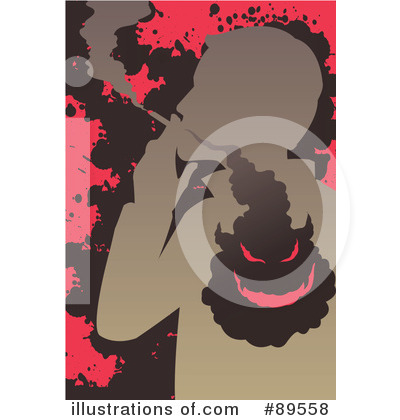 Royalty-Free (RF) Smoker Clipart Illustration by mayawizard101 - Stock Sample #89558