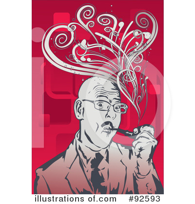 Royalty-Free (RF) Smoking Clipart Illustration by mayawizard101 - Stock Sample #92593