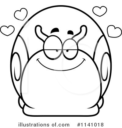 Royalty-Free (RF) Snail Clipart Illustration by Cory Thoman - Stock Sample #1141018