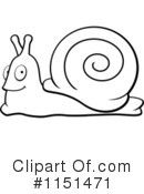 Snail Clipart #1151471 by Cory Thoman