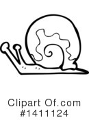 Snail Clipart #1411124 by lineartestpilot