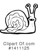Snail Clipart #1411125 by lineartestpilot