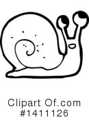 Snail Clipart #1411126 by lineartestpilot
