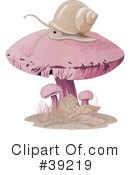 Snail Clipart #39219 by Pushkin