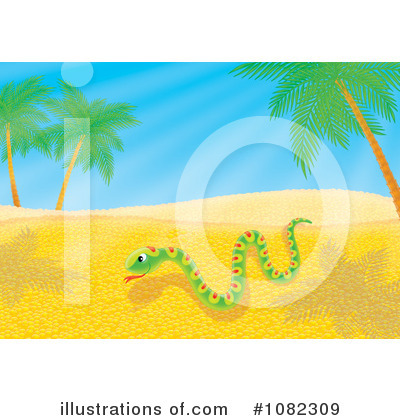 Royalty-Free (RF) Snake Clipart Illustration by Alex Bannykh - Stock Sample #1082309