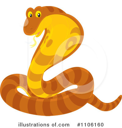 Royalty-Free (RF) Snake Clipart Illustration by Alex Bannykh - Stock Sample #1106160
