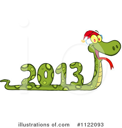 Royalty-Free (RF) Snake Clipart Illustration by Hit Toon - Stock Sample #1122093
