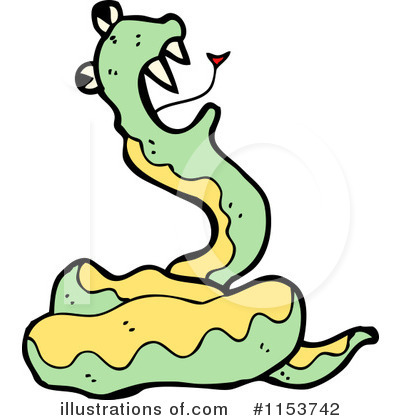 Royalty-Free (RF) Snake Clipart Illustration by lineartestpilot - Stock Sample #1153742
