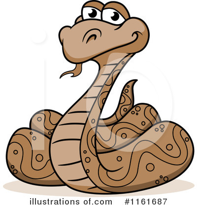 Royalty-Free (RF) Snake Clipart Illustration by Vector Tradition SM - Stock Sample #1161687