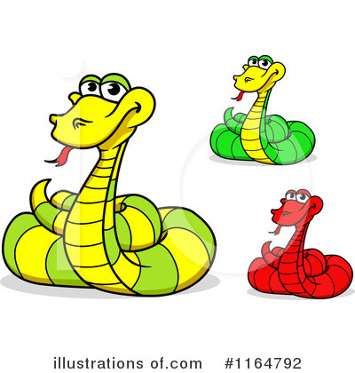 Royalty-Free (RF) Snake Clipart Illustration by Vector Tradition SM - Stock Sample #1164792