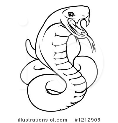 Royalty-Free (RF) Snake Clipart Illustration by AtStockIllustration - Stock Sample #1212906