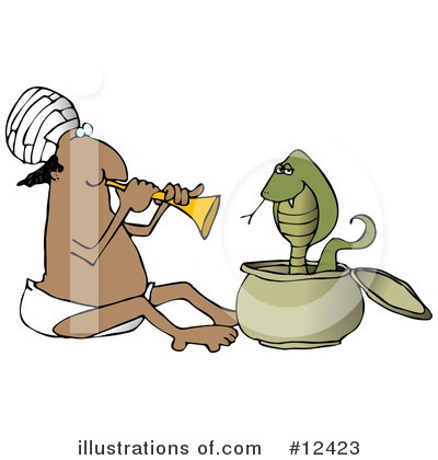 Royalty-Free (RF) Snake Clipart Illustration by djart - Stock Sample #12423