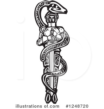 Royalty-Free (RF) Snake Clipart Illustration by xunantunich - Stock Sample #1248720
