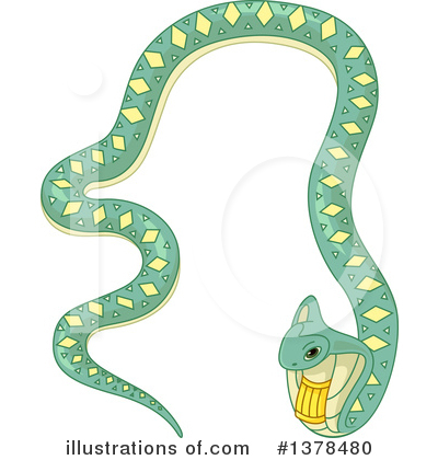 Royalty-Free (RF) Snake Clipart Illustration by BNP Design Studio - Stock Sample #1378480
