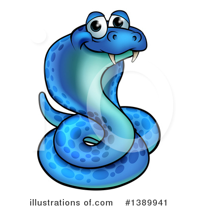 Royalty-Free (RF) Snake Clipart Illustration by AtStockIllustration - Stock Sample #1389941