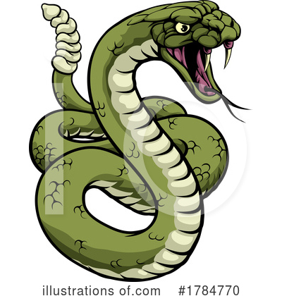 Rattlesnake Clipart #1784770 by AtStockIllustration