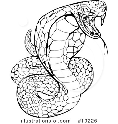 Snake Clipart #19226 by AtStockIllustration