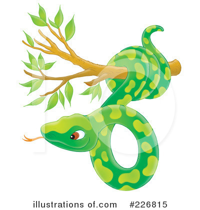 Royalty-Free (RF) Snake Clipart Illustration by Alex Bannykh - Stock Sample #226815