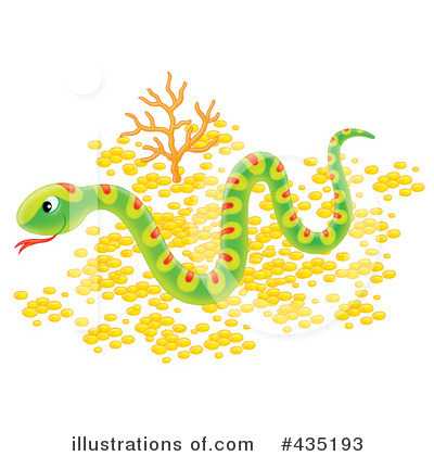 Royalty-Free (RF) Snake Clipart Illustration by Alex Bannykh - Stock Sample #435193