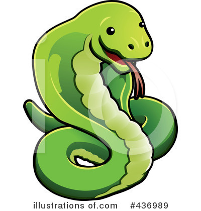 Royalty-Free (RF) Snake Clipart Illustration by AtStockIllustration - Stock Sample #436989