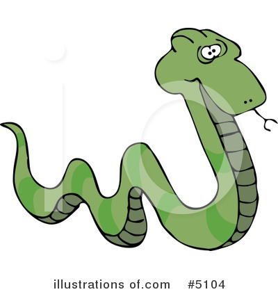 Snakes Clipart #5104 by djart