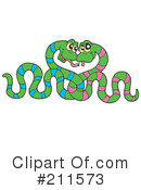 Snakes Clipart #211573 by visekart