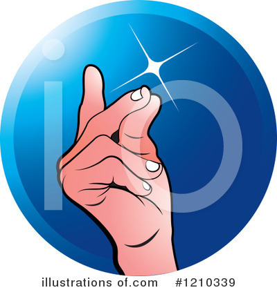 Royalty-Free (RF) Snapping Fingers Clipart Illustration by Lal Perera - Stock Sample #1210339
