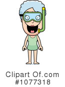 Snorkeling Clipart #1077318 by Cory Thoman