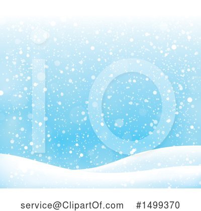 Royalty-Free (RF) Snow Clipart Illustration by visekart - Stock Sample #1499370