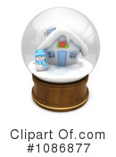 Snow Globe Clipart #1086877 by BNP Design Studio