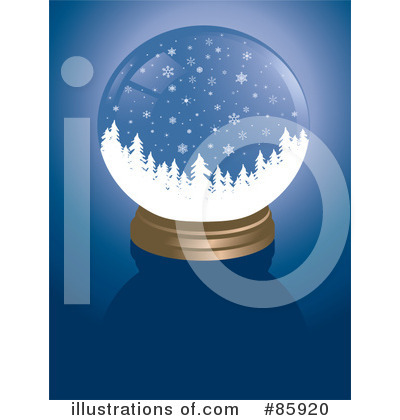 Royalty-Free (RF) Snow Globe Clipart Illustration by Rasmussen Images - Stock Sample #85920