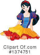 Snow White Clipart #1374751 by Pushkin