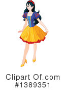 Snow White Clipart #1389351 by Pushkin
