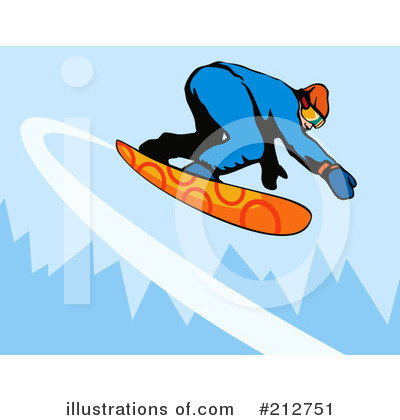 Snowboarding Clipart #212751 by patrimonio