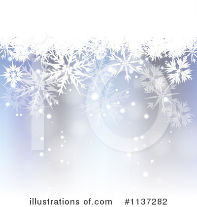 Snowflakes Clipart #1137282 by vectorace