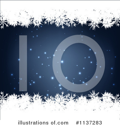 Snowflake Background Clipart #1137283 by vectorace