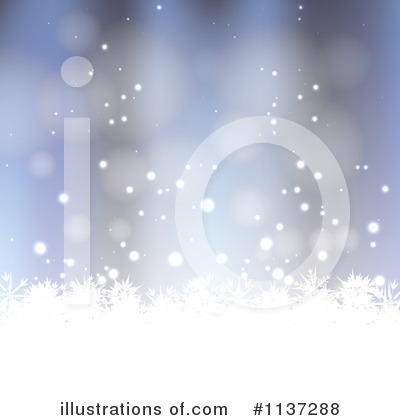Snowflakes Clipart #1137288 by vectorace