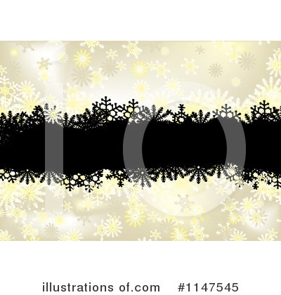 Royalty-Free (RF) Snowflake Background Clipart Illustration by michaeltravers - Stock Sample #1147545