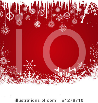Snowflake Background Clipart #1278710 by KJ Pargeter