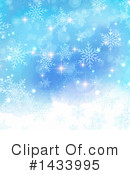 Snowflake Background Clipart #1433995 by KJ Pargeter