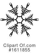 Snowflake Clipart #1611855 by dero