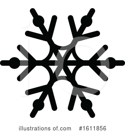 Royalty-Free (RF) Snowflake Clipart Illustration by dero - Stock Sample #1611856