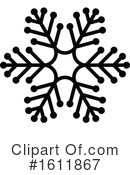 Snowflake Clipart #1611867 by dero